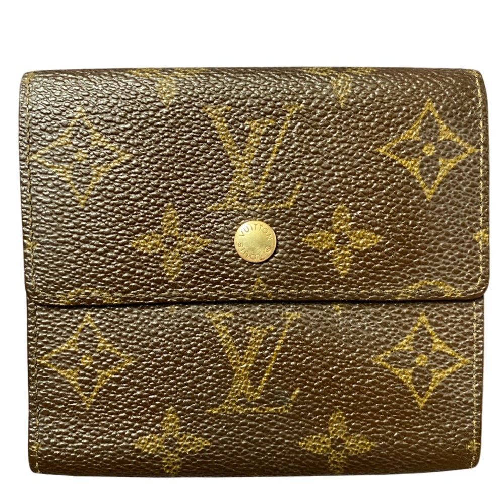 Louis Vuitton Monogram Brown and Gold Bifold Wallet